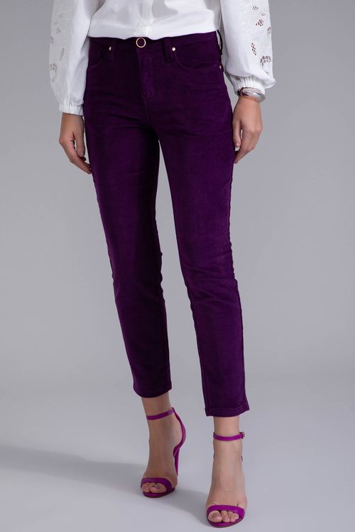 Calça Feminina Sarja Sofia Skinny