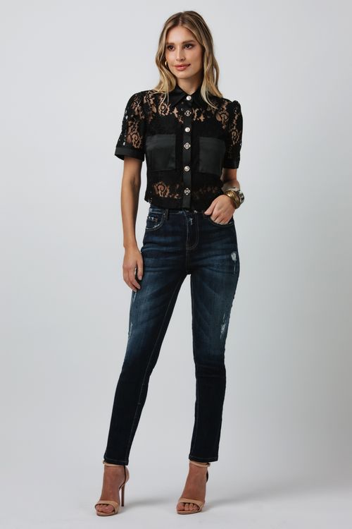 Calça Feminina Jeans Sofia Skinny