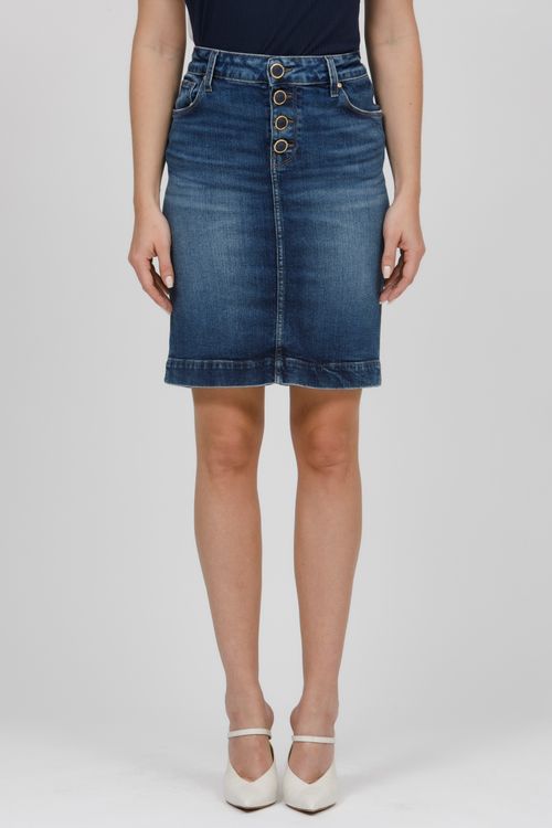 Saia Jeans Julieta