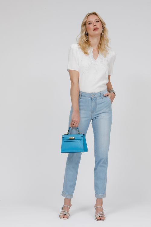 Calça Feminina Jeans Luciana Skinny