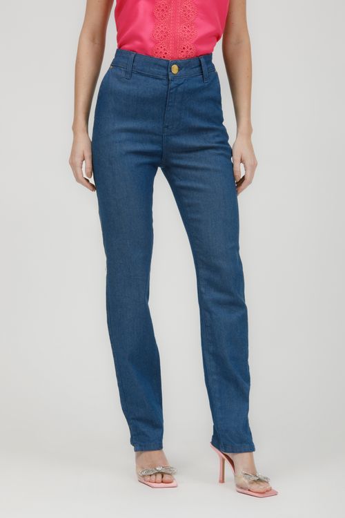 Calça Feminina Jeans Carrot Skinny