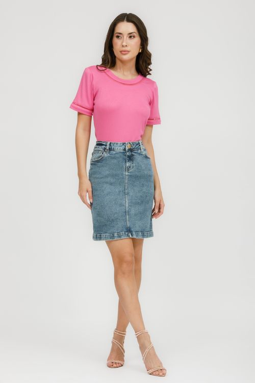 Saia Jeans Julieta