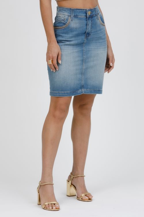 Saia Jeans Julieta