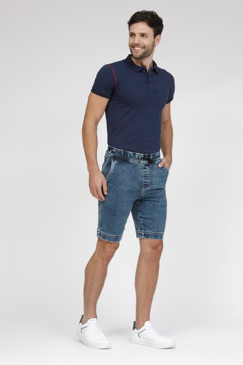 Bermuda Masculina Jeans Jogger