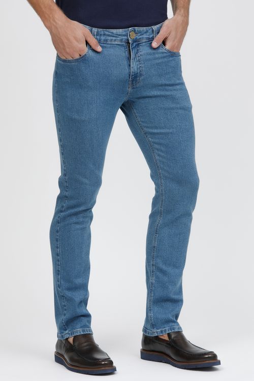 Calça Masculina Jeans Básica Anatômica