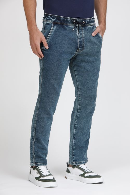 Calça Masculina Jeans Jogger Slim