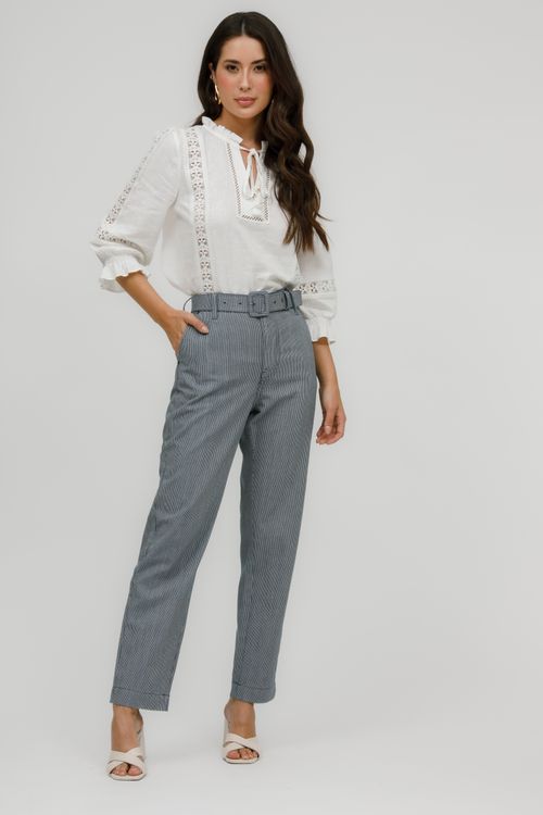 Calça Feminina Jeans Carrot Skinny