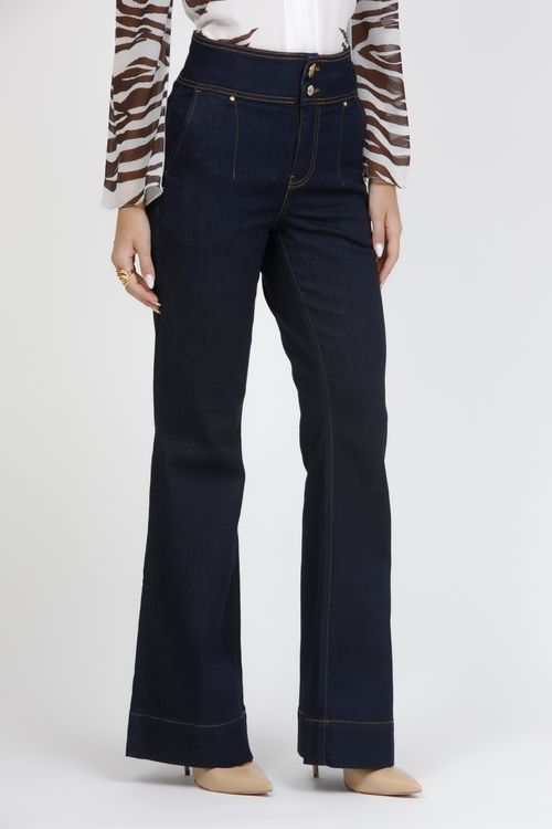 Calça Feminina Jeans Sofia Flare