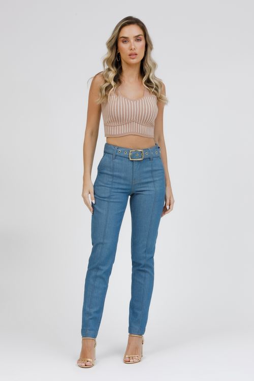 Calça Feminina Jeans Sofia Skinny