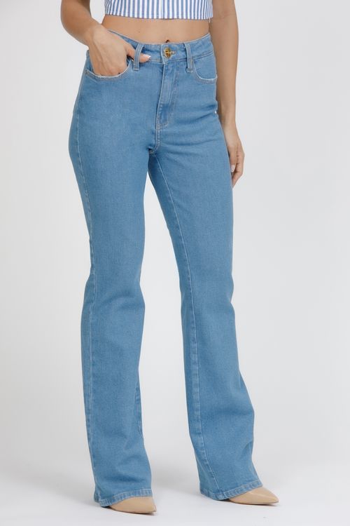 Calça Feminina Jeans Luciana Bootcut  Bella Falconi