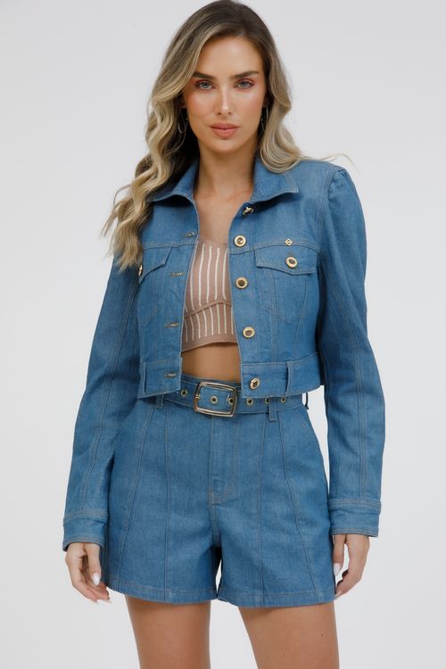 Jaqueta Feminina Jeans