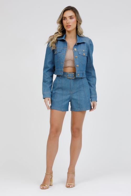 Jaqueta Feminina Jeans