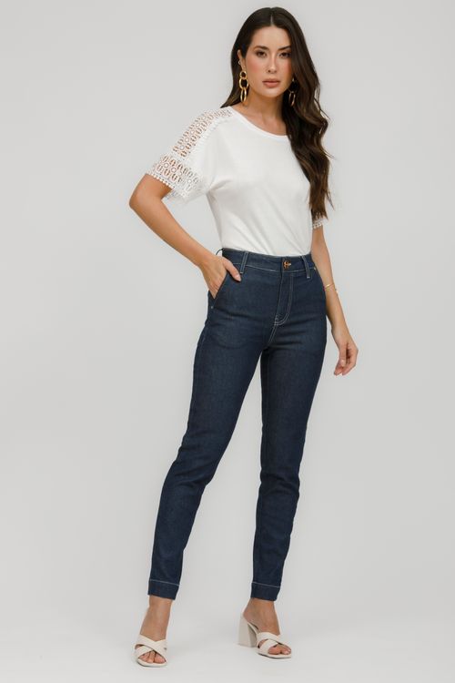 Calça Feminina Jeans Luciana Skinny