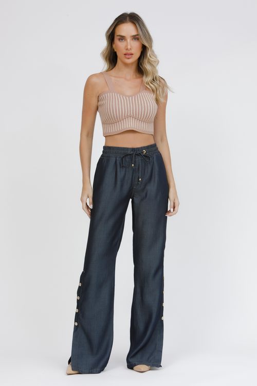 Calça Feminina Jeans Pijama