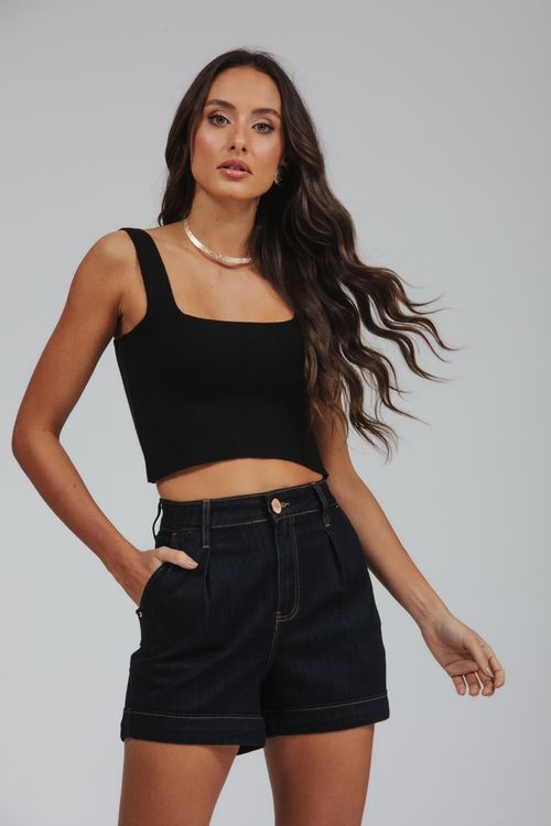 Top Cropped Tricot Alça Bella Falconi