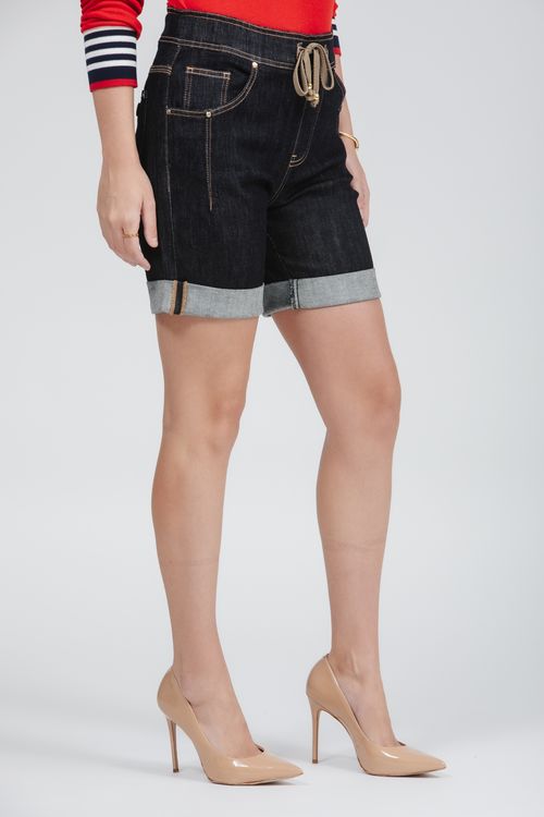 Bermuda Feminina Jeans Luciana