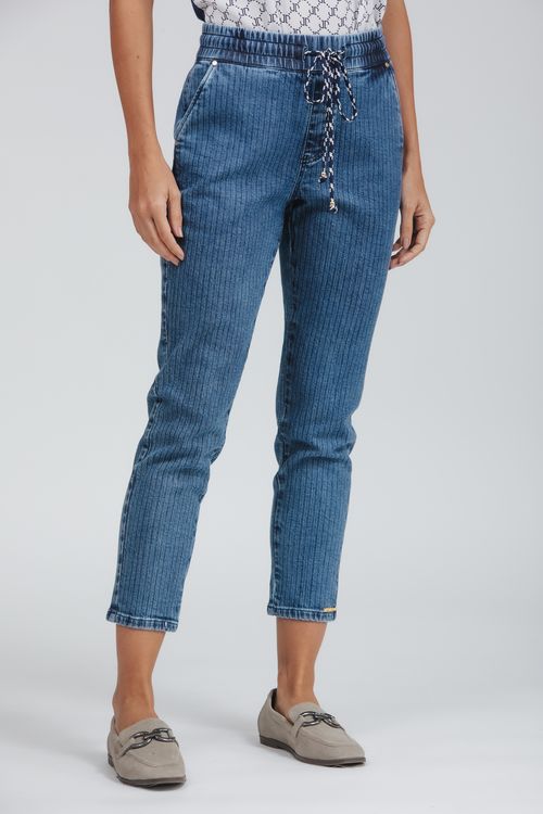 Calça Feminina Jeans Jogger Skinny