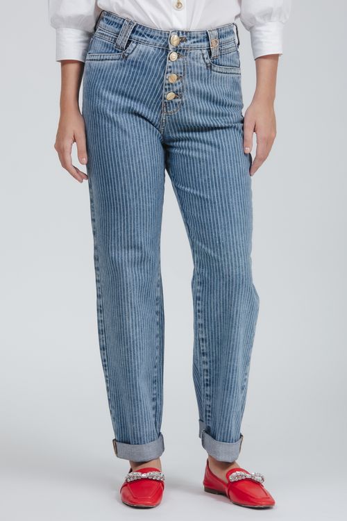 Calça Feminina Jeans Carrot Skinny
