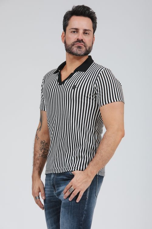Camiseta Masculina Gola Polo