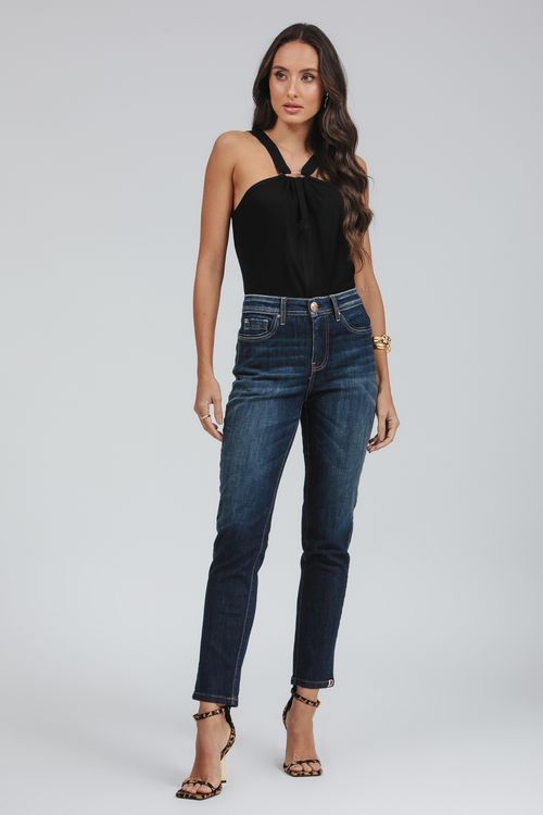 Regata Viscose Alça Com Fivela