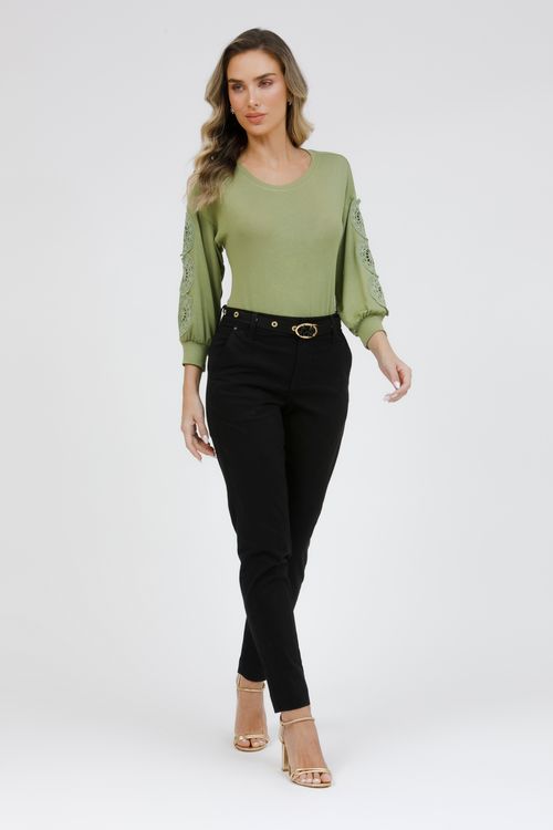 Calça Feminina Sarja Sofia Skinny