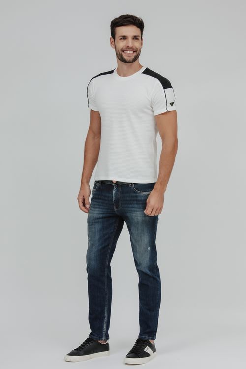 Calça Masculina Jeans Mid Reta