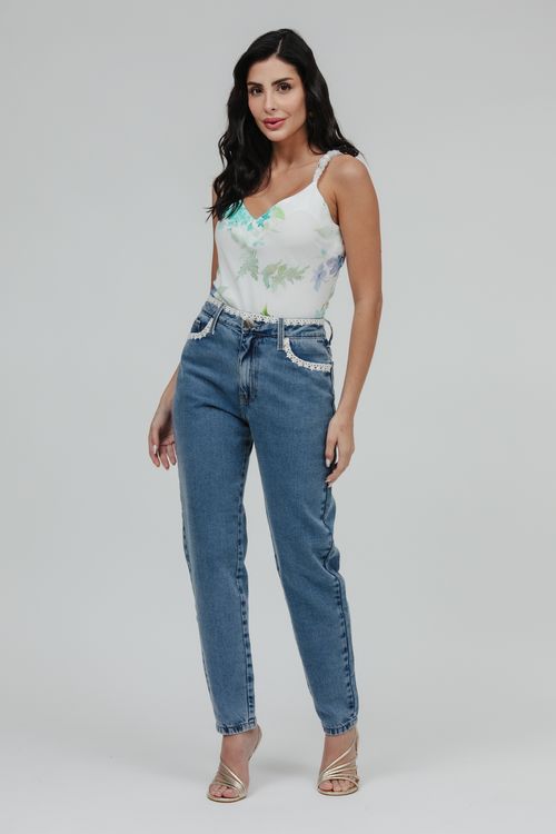 Calça Feminina Jeans Lorena Skinny