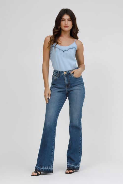 Calça Feminina Jeans Sofia Bootcut