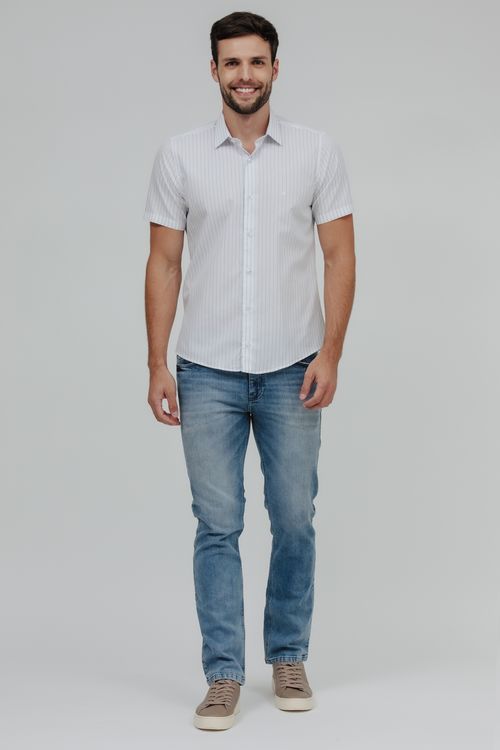 Calça Masculina Jeans Anatômica Slim