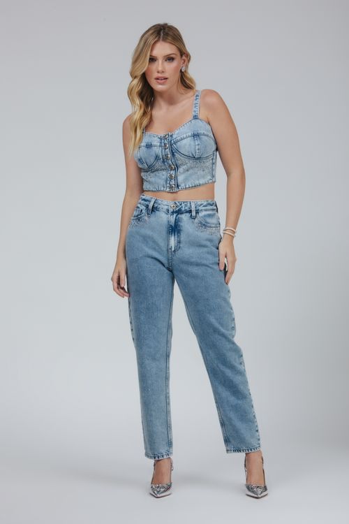 Top Jeans Cropped