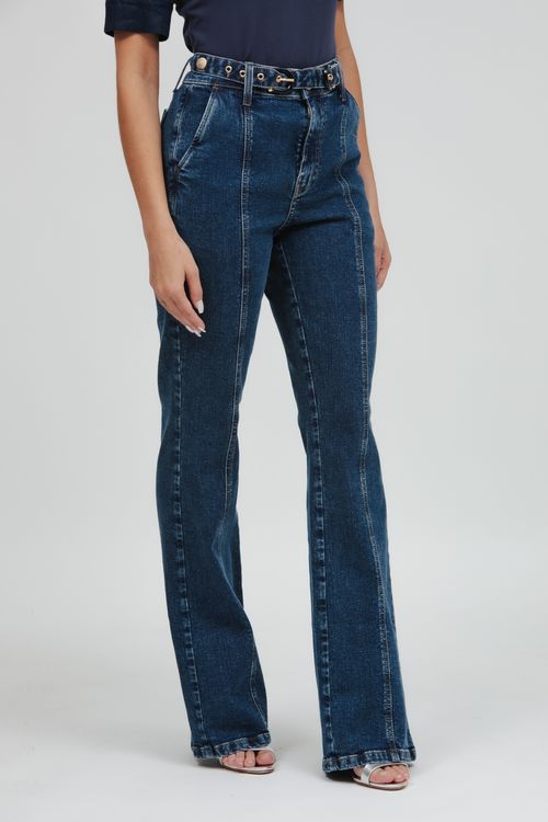 Calça Feminina Jeans Luciana Bootcut