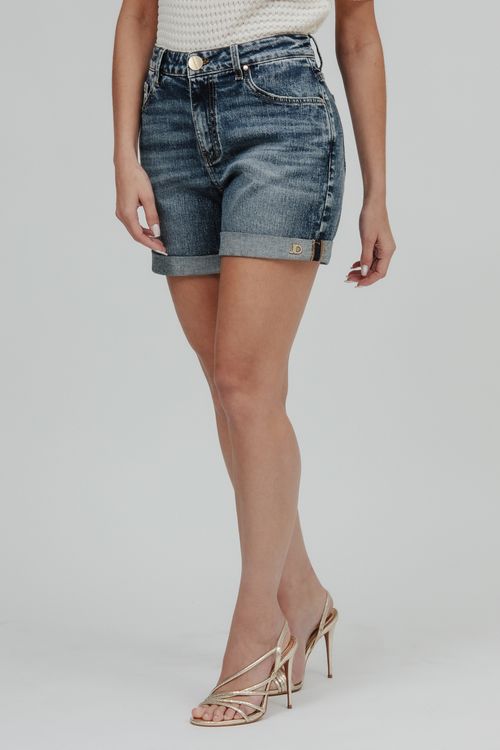 Bermuda Feminina Jeans Luciana