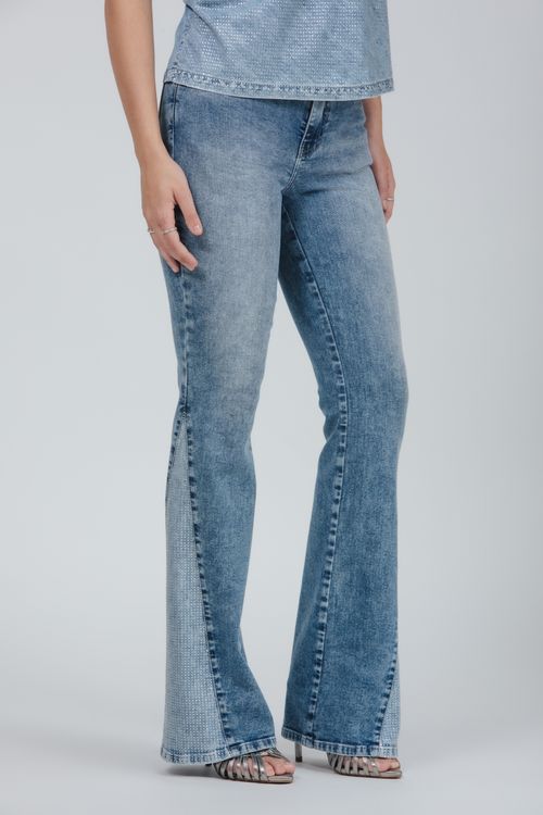 Calça Feminina Jeans Luciana Bootcut