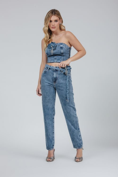 Calça Feminina Jeans Lorena Skinny