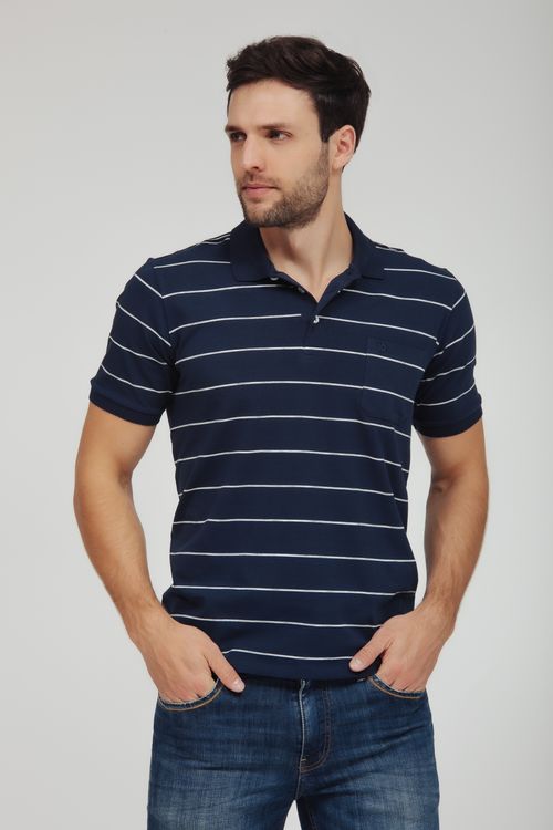 Camiseta Masculina Gola Polo Manga Curta