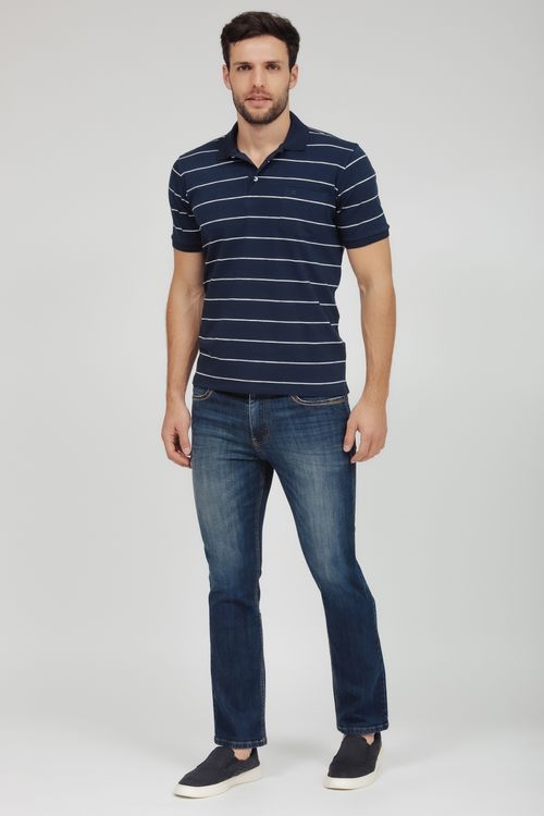 Camiseta Masculina Gola Polo Manga Curta