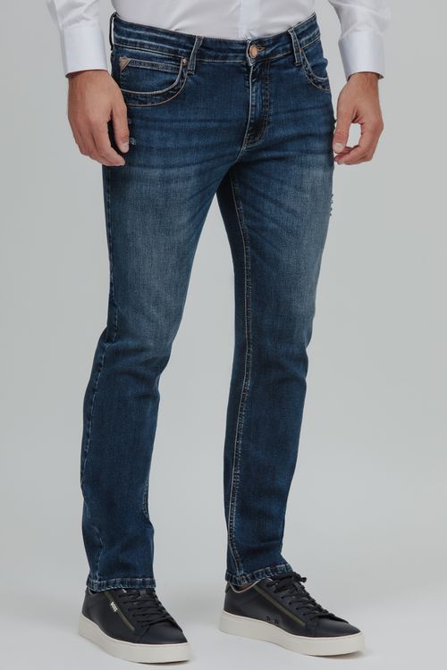 Calça Masculina Jeans Anatômica Slim