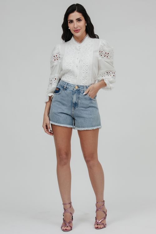 Bermuda Feminina Jeans Sofia