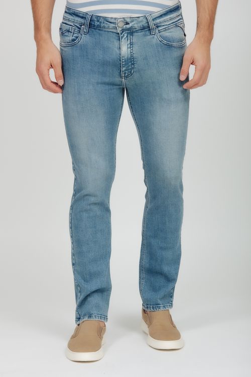 Calça Masculina Jeans Anatômica Slim