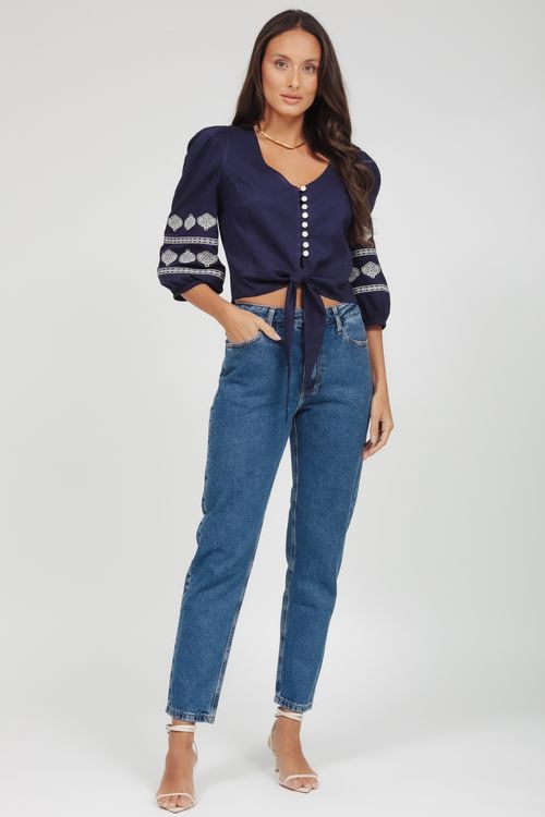 Calça Feminina Jeans Lorena Skinny