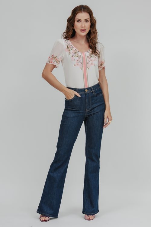 Calça Feminina Jeans Sofia Bootcut