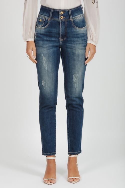 Calça Feminina Jeans Luciana Skinny
