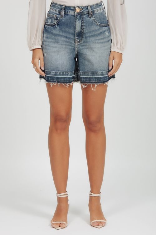 Bermuda Feminina Jeans Bela
