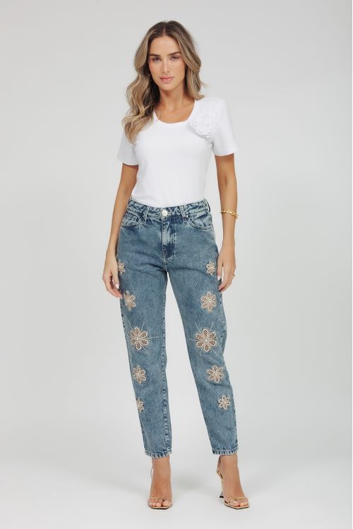 Calça Feminina Jeans Lorena Skinny