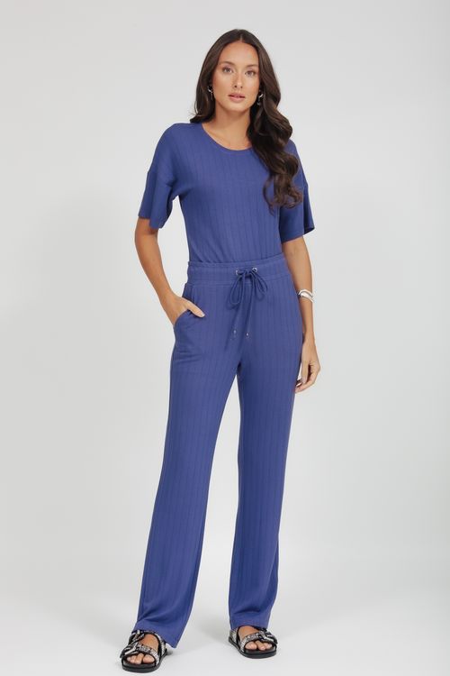 Aerolook Calça E Cropped Malha Tricot