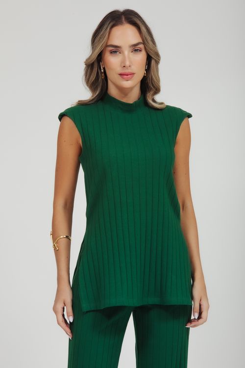 Aerolook Calça E Regata Gola Alta