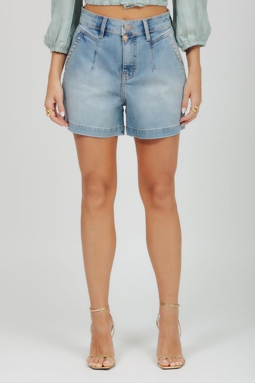 Bermuda Feminina Jeans Bela