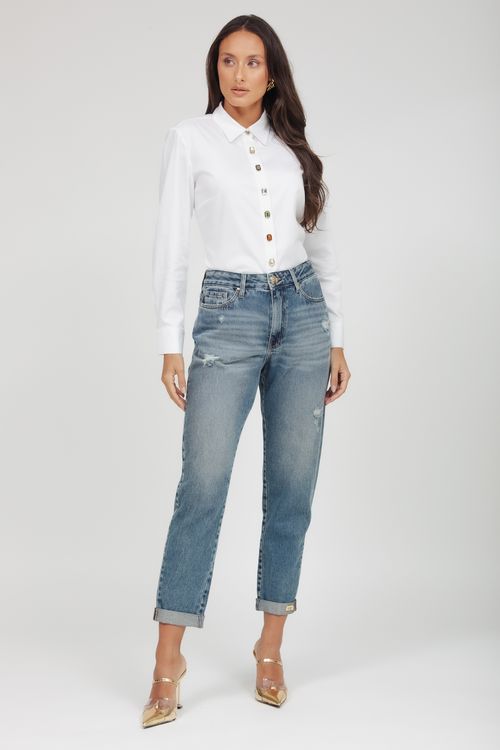 Calça Feminina Jeans Lorena Skinny