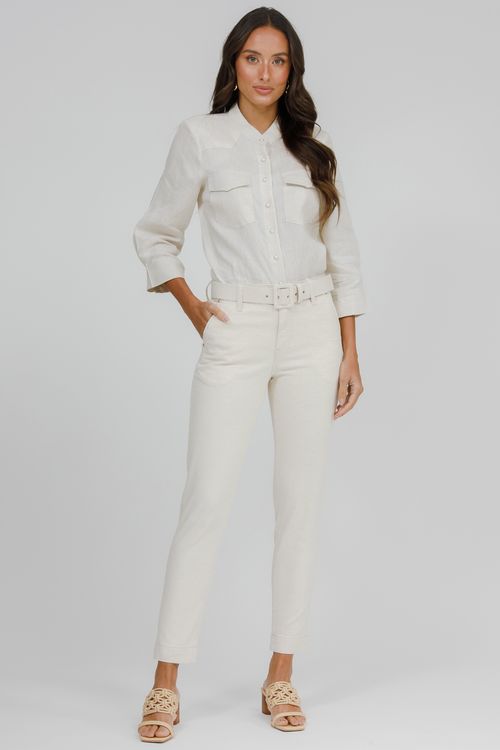 Calça Feminina Sarja Sofia Skinny