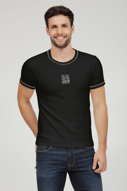Camiseta Masculina Malha Ultra Soft Silk